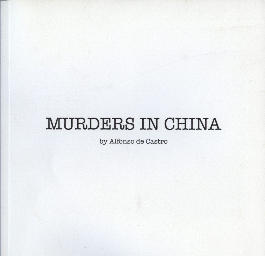 Murders in China cover
